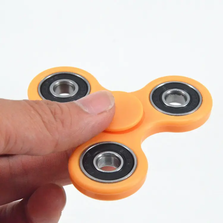 HandSpinner torqbarTriangle between fingertips toy decompression creative EDC toy gyro finger refers to spiral