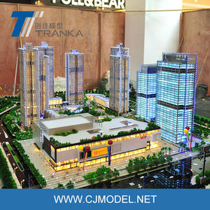 1/100 Maquette de la rue commerciale pour centre commercial/fabrication de modèles d'architecture - Product Image 4