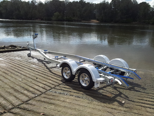 2018 Aluminium 4.2m-5.6m Bateau Remorque <span class=keywords><strong>simple</strong></span> <span class=keywords><strong>essieu</strong></span> et remorque tandem - Product Image 5