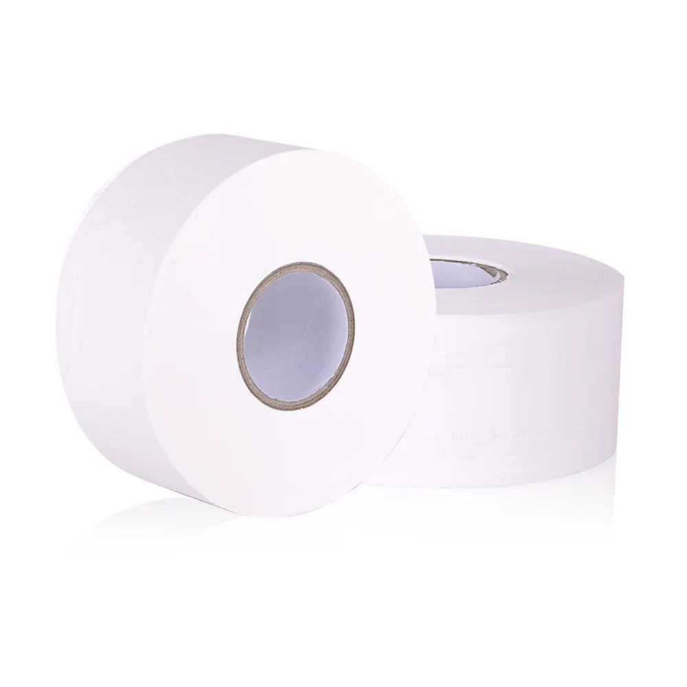 Großhandel gewerbliche Verwendung 2ply 300m Jumbo Toiletten papier Seidenpapier rolle