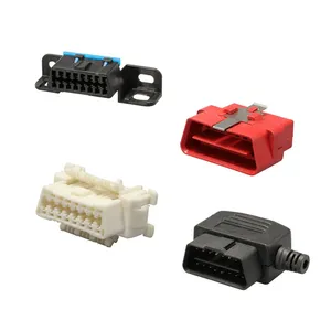 Wholesale Factory 16 Pin Car OBD2 Connector Automobile OBDII Cable Adaptor