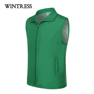 Gilet Pubblicitario Personalizzato da Fabbrica Cinese - 100% Poliestere con Chiusura a Cerniera, Colletto alla Coreana, Stile Casual - Product Image 2