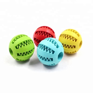 Moda dayanıklı karikatür kauçuk <span class=keywords><strong>Pet</strong></span> temizleme topları çin'de yapılan köpek çiğnemek ve diş temizleme gıda oyuncak oynamak için - Product Image 2