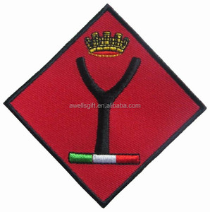 Masonico emblema corona chaleco de motociclista chaqueta parches - Product Image 1