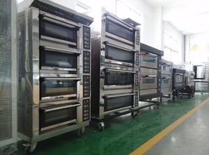 Horno de <span class=keywords><strong>Pizza</strong></span> Comercial de 4 Niveles y 8 Bandejas, Eléctrico y a Gas, Horno de <span class=keywords><strong>Pizza</strong></span> de Piedra para Equipamiento de Panadería - Product Image 6