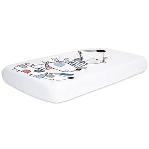 Cartoon Dogs Printing 100% Bio-Baumwolle Jersey Strick bett Bettlaken Set Baby Spann betttuch - Product Image 1