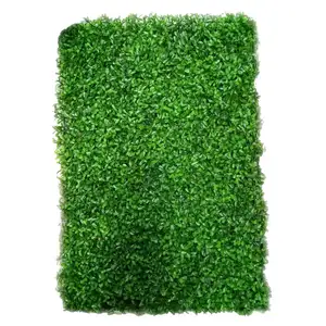 ZERO Artificial Boxwood Hedge Panels Environmental Faux Greenery Mats for Both Outdoor or Indoor Decoration