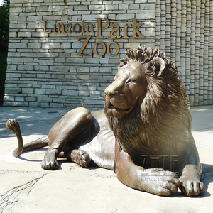 Hot Sale Outdoor Art Nice Life Size <strong>Garden</strong> Bronze <strong>lion</strong> <strong>Statue</strong> - Product Image 1