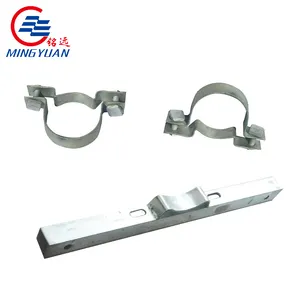 Cross arm for overhead power line fitting 33kv line steel cross arm