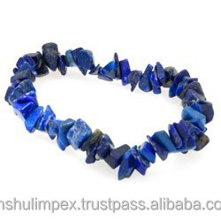 Lapis Lazuli Chips <b>Bracelet</b> for <b>Healing</b>, Casual Wear - Product Image 2