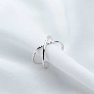 Nuovi Arrivi Thai 925 Sterling Silver Cross Anelli per Le Donne Anelli di Modo Gioielli In <span class=keywords><strong>Argento</strong></span> Sterling - Product Image 1
