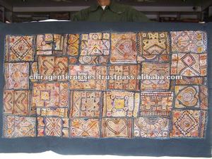 Traditional Wall Hanging Tapestry Indian <b>Vintage</b> Art <b>Curtain</b> Home Wall Decor Backdrop Art Handmade Wall Hanging Patchwork - Product Image 2