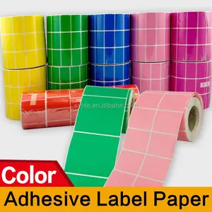 Цветная печать на заказ рулоны ценовых этикеток для штрих-кодов этикеток наклеек низкий минимальный заказ