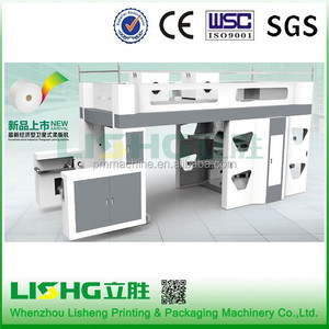 Ruian Wenzhou Original Automatic Stack CI <span class=keywords><strong>Tambor</strong></span> <span class=keywords><strong>central</strong></span> Papel de pared de 6 colores Maquinaria de impresión flexográfica Fábrica Pe Bopp - Product Image 4