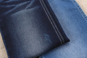 Doppio strato falso <span class=keywords><strong>denim</strong></span> lavorato a maglia tessuto morbido spandex dobby tessuto di jeans <span class=keywords><strong>denim</strong></span> grezzo di fabbrica - Product Image 3