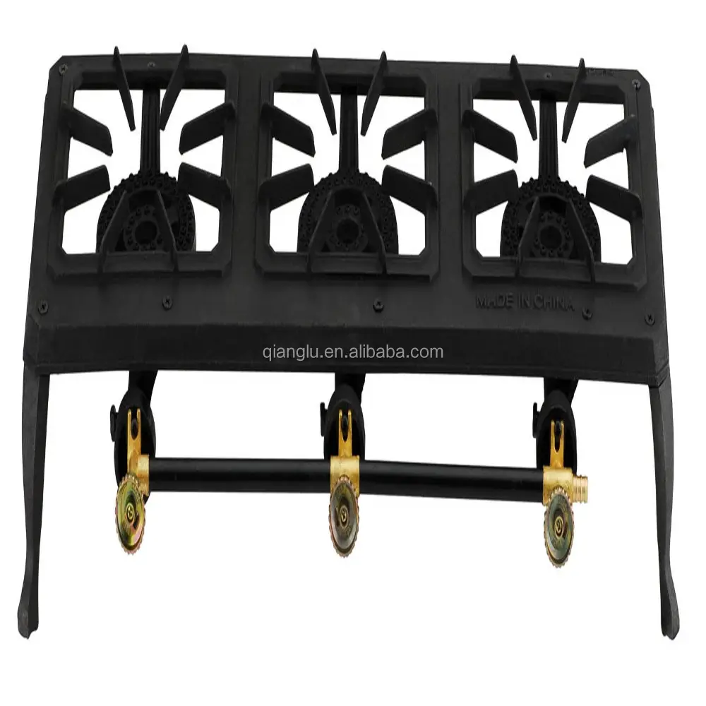 three burners cast iron gas stove,gas cooker