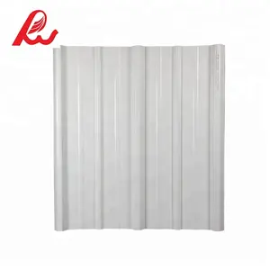 Plastic Roofing Sheet Excellent Toughness And Strength White Color Plastic Pvc Roof Sheet