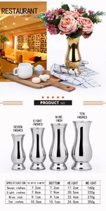 Proveedores de China decoración Rose jarrón de oro <span class=keywords><strong>con</strong></span> alta calidad - Product Image 4