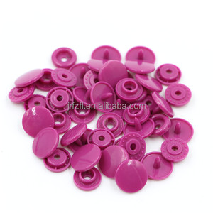 Nhựa đầy màu sắc nhựa Snap Nút T3/T5/T8 Báo Chí Stud poppers Shank phong cách trang trí hạt màu trắng ốc vít mạ - Product Image 3