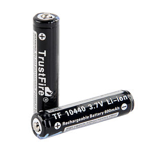 Trustfire Baterai <span class=keywords><strong>3</strong></span>.7V 10440 Li-ion Isi Ulang Asli Pabrik 600Mah - Product Image 3