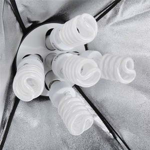 <span class=keywords><strong>Estudio</strong></span> de Fotografía con Softbox 5 en 1 E27, Soporte para 5 Bombillas, Caja de Luz para Fotografía - Product Image 2