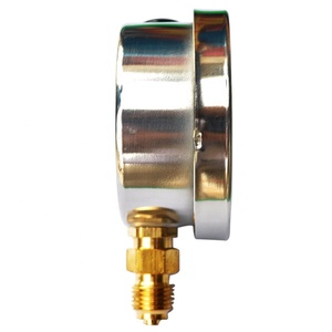 Manômetro de aço inoxidável com latão Glicerina tubo <span class=keywords><strong>Bourdon</strong></span> preenchido para precisão ideal - Product Image 2