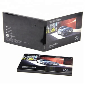 וידאו ברכה כרטיסי ספק 7 אינץ lcd tft מסך תצוגת לצריבה אלקטרוני חוברת עלון עבור קידום מכירות מתנה - Product Image 2