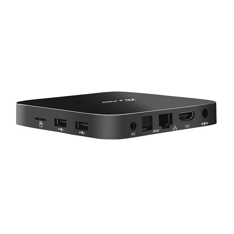 2016 Wifi 1G 8G Set Up Custom Firmware Inteligente 6.0 Amlogic s905x Quad Core Kodi Más Nuevo Android Tv Box Ott Tx3 Pro