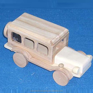 Camions et voitures en bois de jouet de sport, jouet en bois éducatif pour enfants - Product Image 5