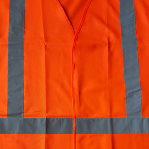 BSCI Usine Polyester Gilet Réfléchissant <span class=keywords><strong>3</strong></span> Bandes Gilet De Sécurité - Product Image 2