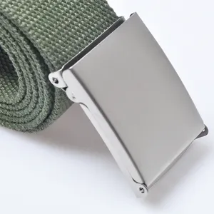 Adult Polyester-Cotton Canvas Waist Belt For Men And Woman