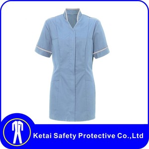 <span class=keywords><strong>Servicio</strong></span> de limpieza uniformes diseño dama Tops empresa de limpieza uniforme - Product Image 4