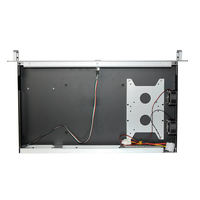 Casing Server Mini IPC Macase 19 inci 1U Rackmount Industrial dengan Panel Aluminium Tersedia