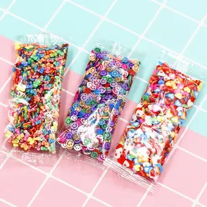 2024 new products fruit polymer clay charms nail art pieces