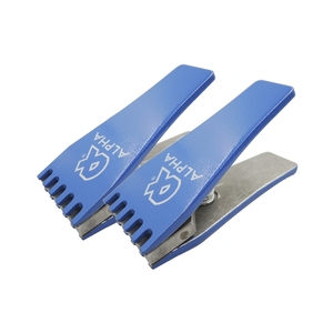 Pince de <span class=keywords><strong>badminton</strong></span> ALPHA ATC-60 en aluminium pur avec poignée texturée, force de serrage de 30 LBS, outil manuel pour cordage, bleu, 95g - Product Image 2