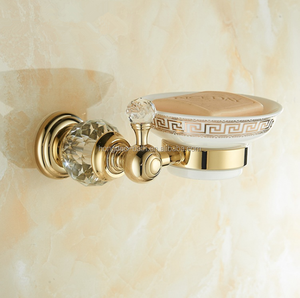 Porte-<span class=keywords><strong>savon</strong></span> mural en laiton moderne de luxe, finition dorée, écologique, porte-<span class=keywords><strong>savon</strong></span> en céramique imperméable <span class=keywords><strong>pour</strong></span> salle de bain, utilisation sous <span class=keywords><strong>la</strong></span> douche - Product Image 3