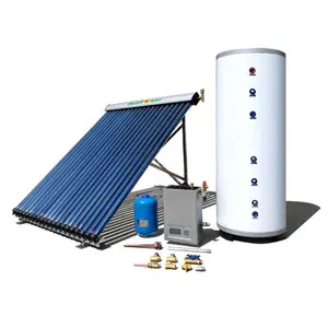 SFBS60500L分体式压力太阳能加热系统，带集热器工作站罐SolarKeymark SRCC，适用于欧盟美国市场