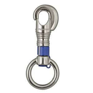 สายจูงสุนัขทำจากโลหะมีตะขอเกี่ยวเพื่อความปลอดภัยสำหรับสายจูง - Product Image 3