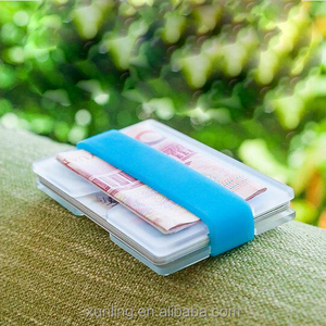 Tarjeta de crédito de plástico de alta calidad Elástico/PVC Tarjetero para regalo - Product Image 6