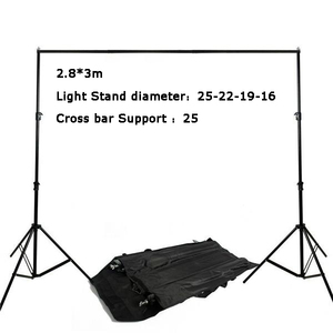 Khung Treo Phông Nền 2.8*3 M Cho Hình Nền Studio Ảnh Cưới Và Màn Hình Xanh <span class=keywords><strong>Chroma</strong></span> Key - Product Image 2