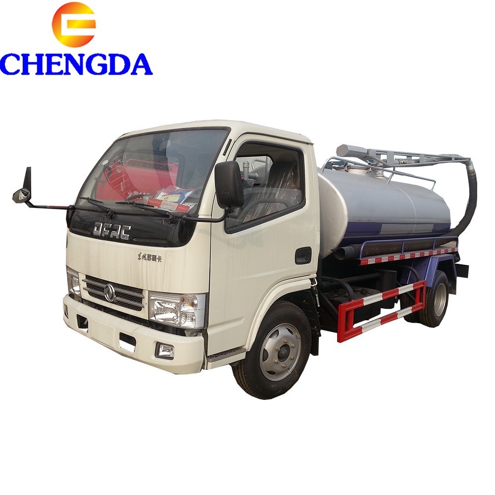 Вакуумный грузовик DongFeng 4x2 для всасывания сточных вод