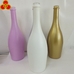 Botella de Champán Electrochapada en Oro <span class=keywords><strong>Rosa</strong></span> Mate de 750 ml - Product Image 2
