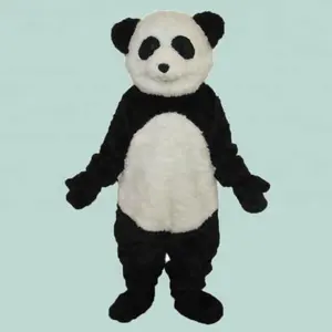Funtoys CE volwassen panda kostuum, panda kostuum hoofd, mascotte stripfiguur kostuum