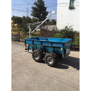 Nouveau Style <span class=keywords><strong>Quad</strong></span> Big Used Box Garden Trailer Atv <span class=keywords><strong>Tandem</strong></span> Axle Trailer A01-3E - Product Image 4