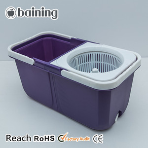 Bâton télescopique PP Tête de <span class=keywords><strong>Balai</strong></span> Double Fonction Pliage Seau 360 Super Mop Pour La vente Par Correspondance - Product Image 4