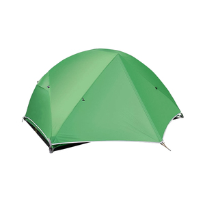 Tente de camping <span class=keywords><strong>2</strong></span> personnes 4 saisons verte extérieure BACKPACKING Travel Tourist Double Layer Waterproof Windproof Lightweight - Product Image 2