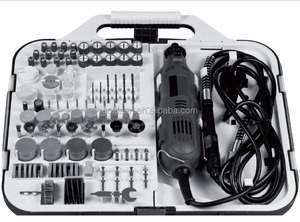 TOLHIT Power <span class=keywords><strong>Dremel</strong></span> outils rotatifs graveur perceuse ensemble d'accessoires avec arbre flexible bricolage électrique Mini meuleuse Kit 163pcs 135W - Product Image 6