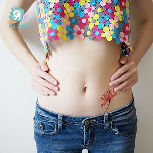 Mixed16 Fogli Fiore Tatuaggi Temporanei per Le Donne A Mano di Modo Autoadesivo Del Tatuaggio di <span class=keywords><strong>Arte</strong></span> di Corpo Impermeabile Braccio <span class=keywords><strong>Tatoo</strong></span>. - Product Image 3