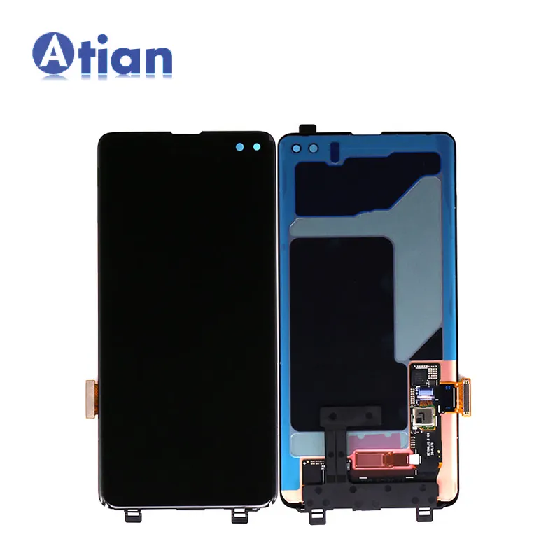 Pantalla LCD para Samsung S10 Plus, montaje de digitalizador con pantalla táctil LCD G9750, G975F, G975U, G975W