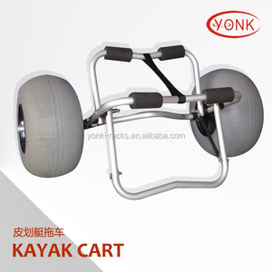 Ruedas globo kayak/canoa ruedas barco portador Dolly remolque mano cesta/Carro - Product Image 1